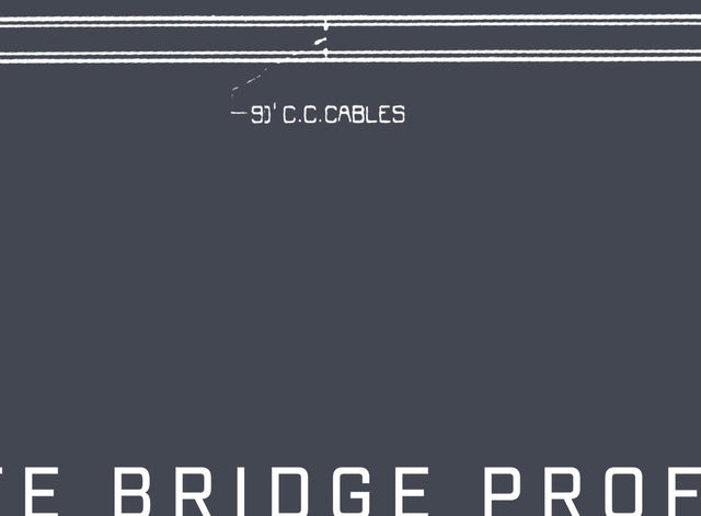 Golden Gate Bridge Blueprint, SF California, American Architecture, Golden Gate Bridge Construction, Golden Gate Bridge Large Print Artwork