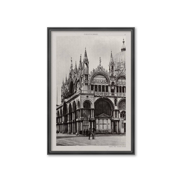 1891 VENICE PHOTOGRAVURE #2 - Calli E Canali - Foundry