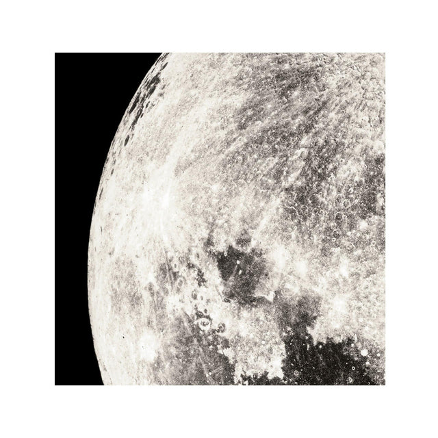 1896 MOON PHOTOGRAVURES - PHASE 01 - NEAR FULL MOON - Foundry