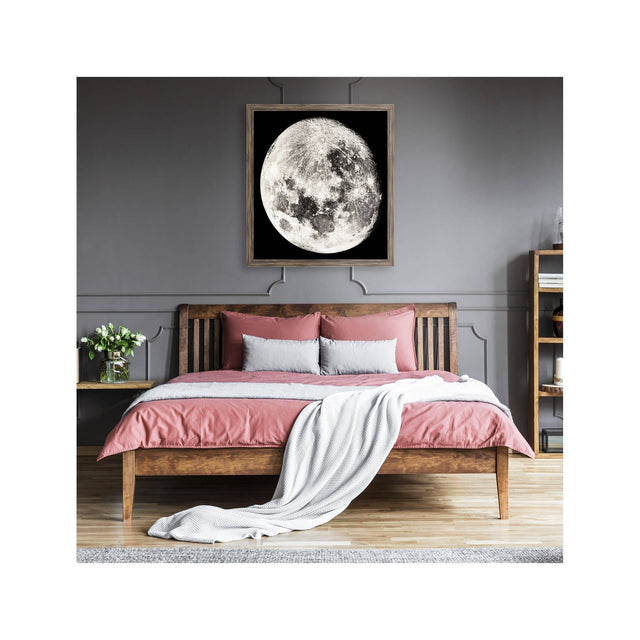 1896 MOON PHOTOGRAVURES - PHASE 01 - NEAR FULL MOON - Foundry