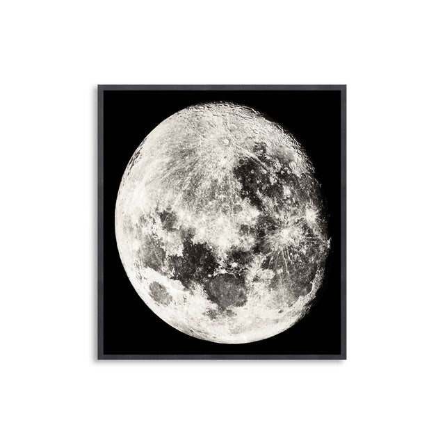 1896 MOON PHOTOGRAVURES - PHASE 01 - NEAR FULL MOON - Foundry