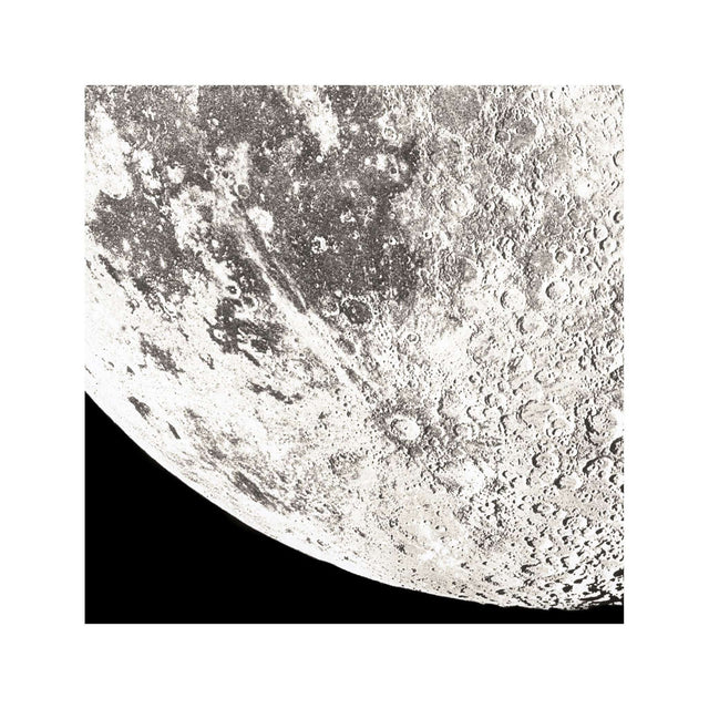 1896 MOON PHOTOGRAVURES - PHASE 02 - THREE QUARTER MOON - Foundry