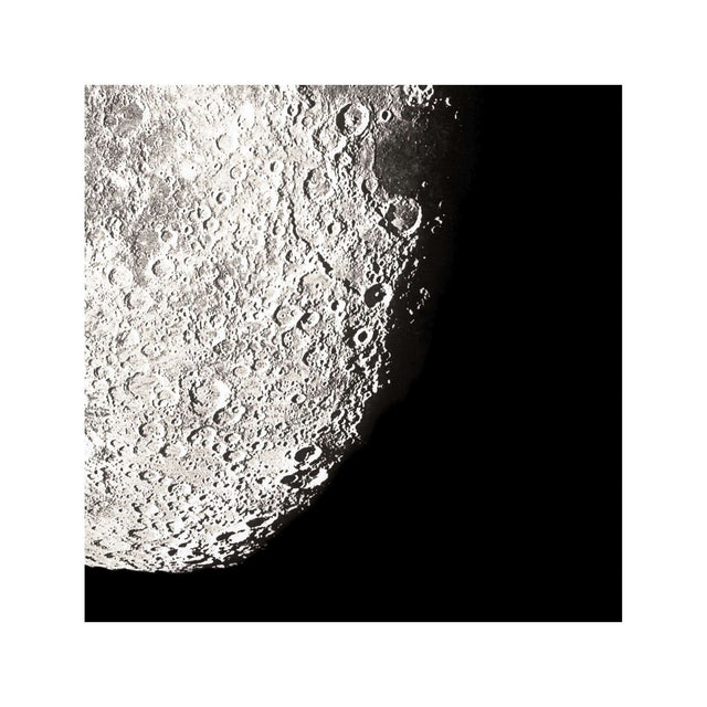 1896 MOON PHOTOGRAVURES - PHASE 02 - THREE QUARTER MOON - Foundry