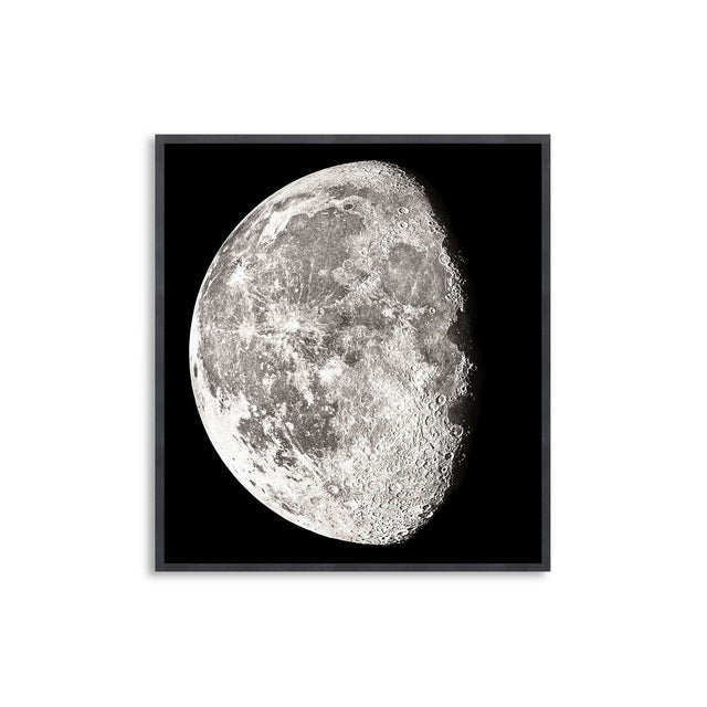 1896 MOON PHOTOGRAVURES - PHASE 02 - THREE QUARTER MOON - Foundry