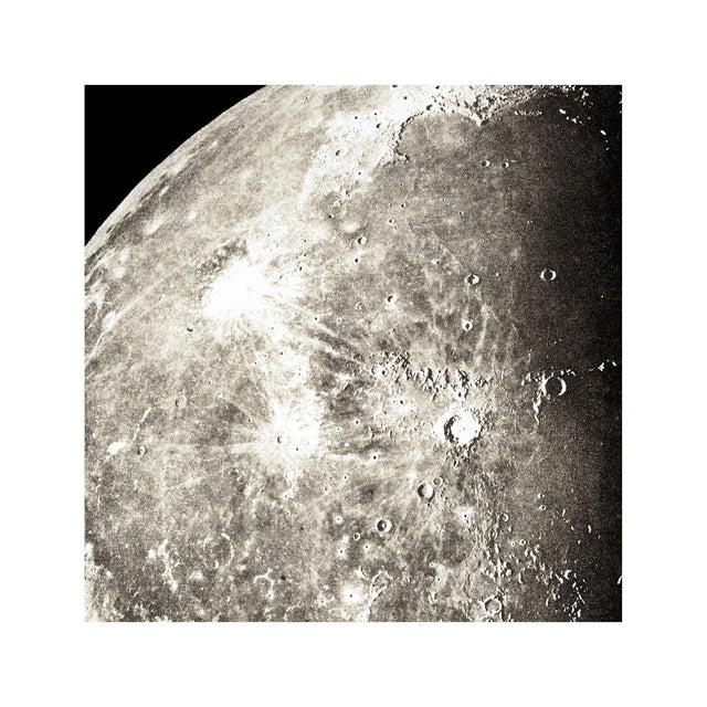 1896 MOON PHOTOGRAVURES - PHASE 03 - HALF MOON - Foundry