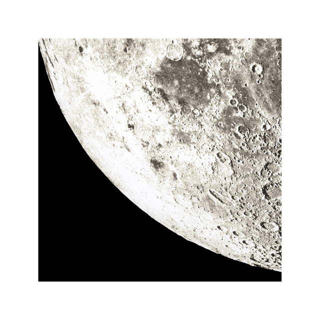 1896 MOON PHOTOGRAVURES - PHASE 03 - HALF MOON - Foundry