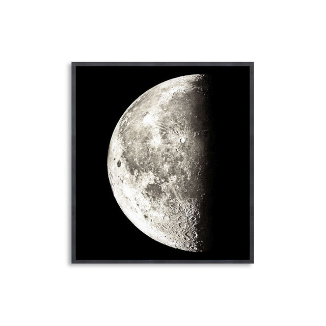 1896 MOON PHOTOGRAVURES - PHASE 03 - HALF MOON - Foundry