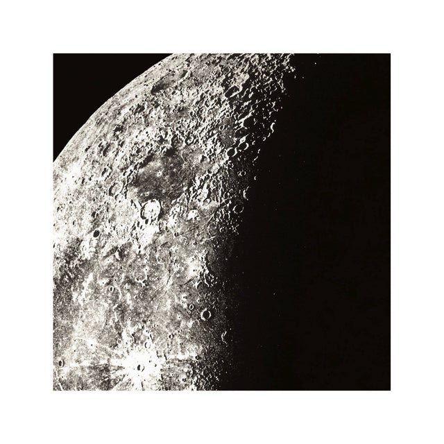 1896 MOON PHOTOGRAVURES - PHASE 05 - QUARTER MOON - Foundry