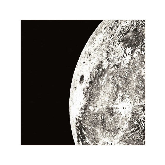 1896 MOON PHOTOGRAVURES - PHASE 05 - QUARTER MOON - Foundry