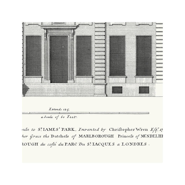 18TH C. ENGLISH TOWNHOUSE #3 - Marlborough House - Foundry