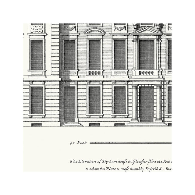 18TH C. ENGLISH TOWNHOUSE #6 - Dyrham House - Foundry