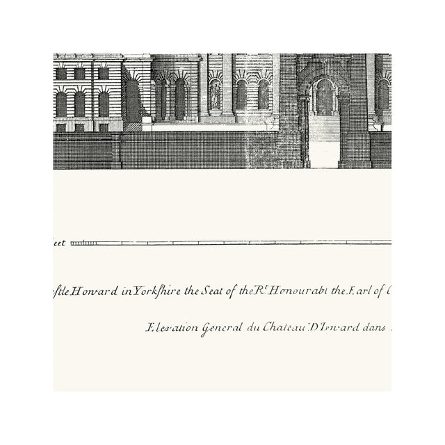 18TH C. PALACE ELEVATIONS #1 - Castle Howard - Foundry