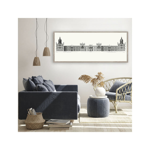 18TH C. PALACE ELEVATIONS #2 - Royal Palace at Whitehall Elevation - Foundry