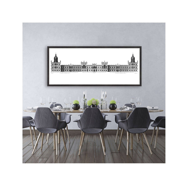 18TH C. PALACE ELEVATIONS #2 - Royal Palace at Whitehall Elevation - Foundry