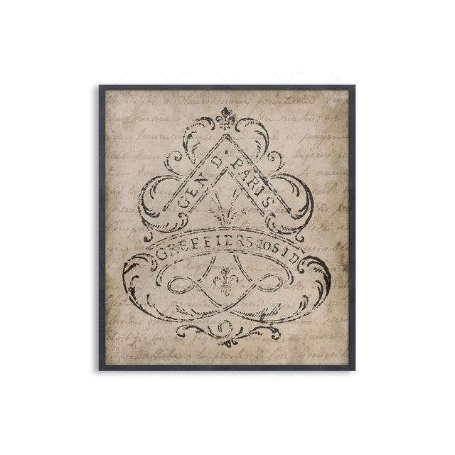 18th Century EUROPEAN DOCUMENT SEAL #01 - Foundry