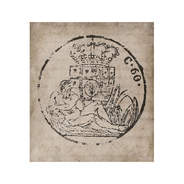 18th Century EUROPEAN DOCUMENT SEAL #02 - Foundry