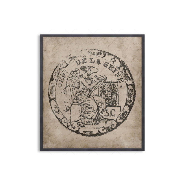 18th Century EUROPEAN DOCUMENT SEAL #05 - Foundry