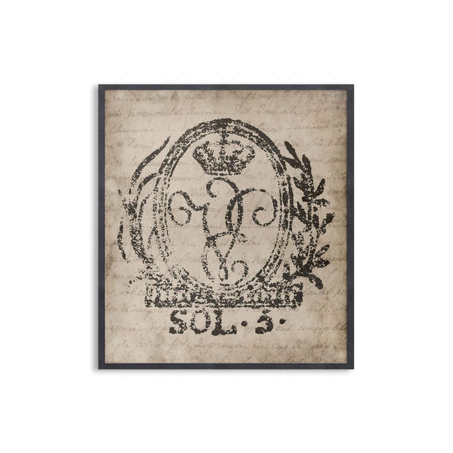 18th Century EUROPEAN DOCUMENT SEAL #07 - Foundry