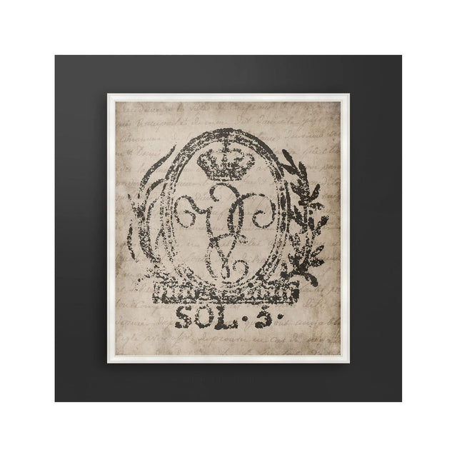 18th Century EUROPEAN DOCUMENT SEAL #07 - Foundry
