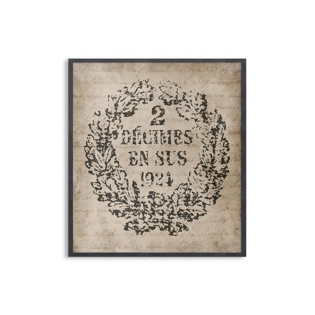 18th Century EUROPEAN DOCUMENT SEAL #08 - Foundry
