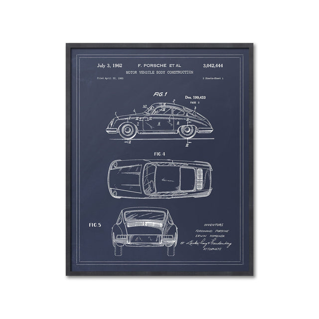 1962 PORSCHE CAR Patent - Foundry