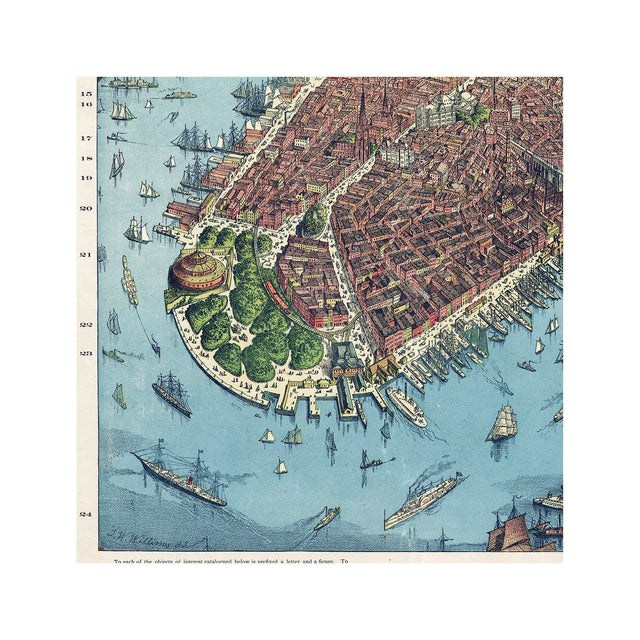 AERIAL Over MANHATTAN - Foundry