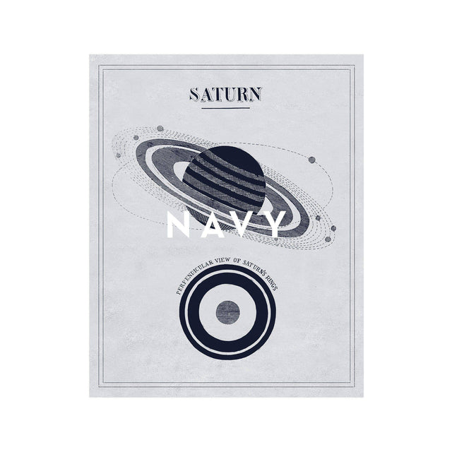 ASTRONOMY 101 Art - SATURN - Foundry