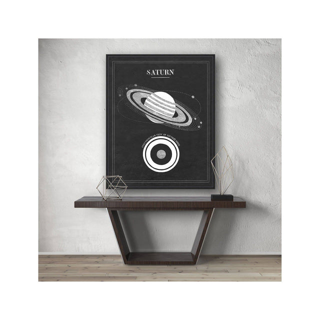 ASTRONOMY 101 Art - SATURN - Foundry