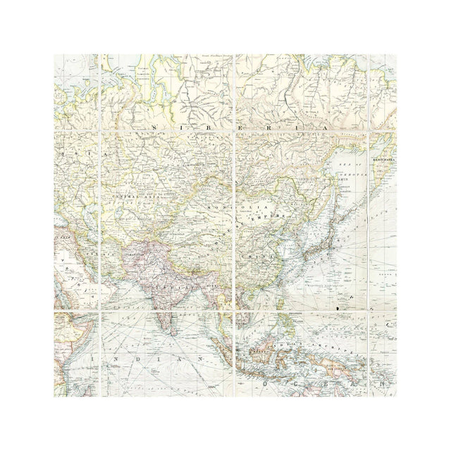BARTHOLOMEW'S CHART of the WORLD on MERCATORS PROJECTION - Foundry