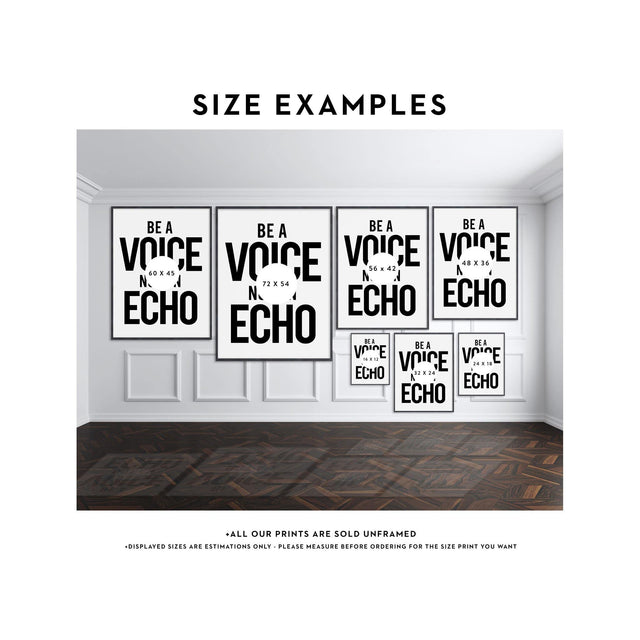 BE A VOICE NOT AN ECHO - Foundry