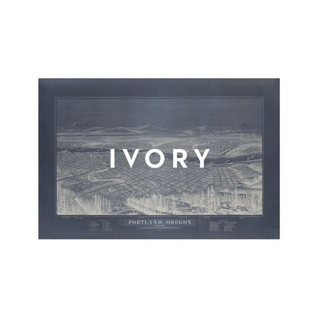 BIRD'S EYE VIEW of the CITY of PORTLAND - Foundry
