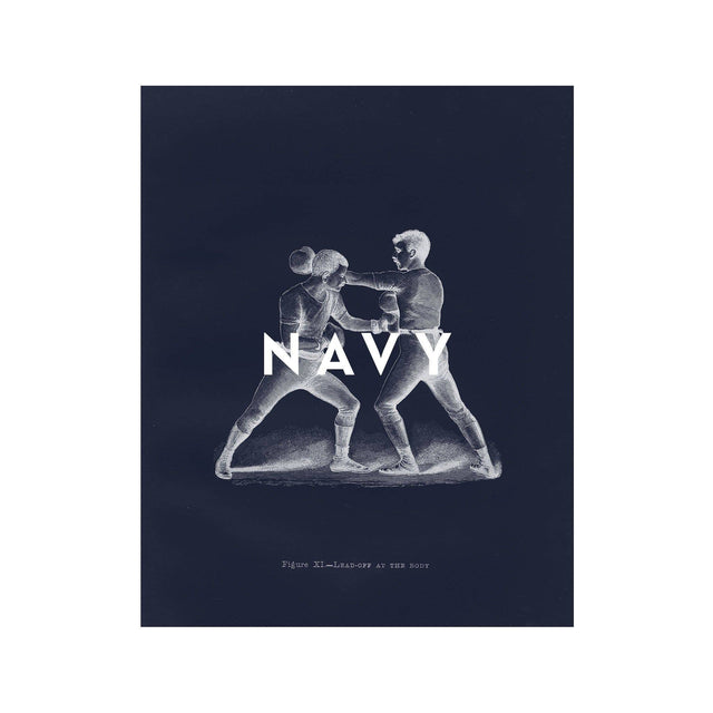 Boxing Illustration - Figure XI - LEAD OFF at the BODY - Foundry