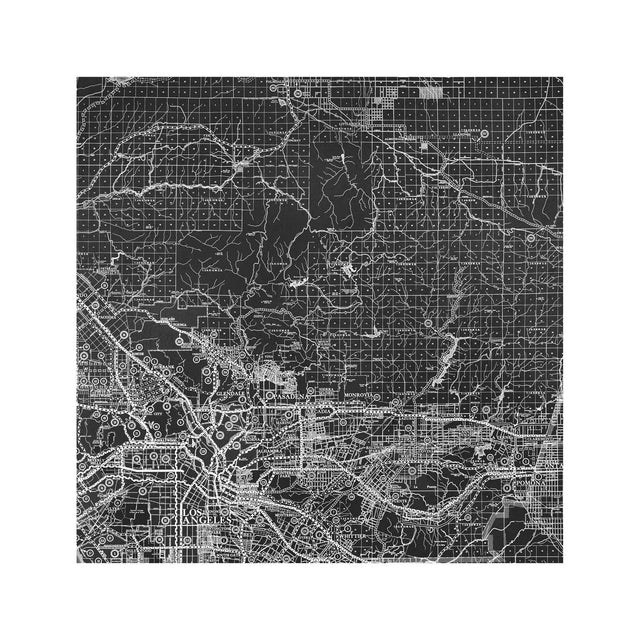 CALIFORNIA - LOS ANGELES Map - Foundry