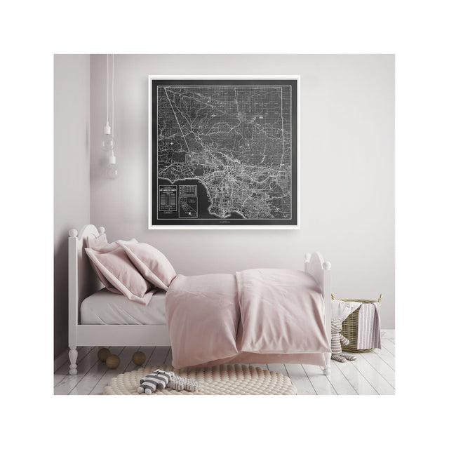 CALIFORNIA - LOS ANGELES Map - Foundry