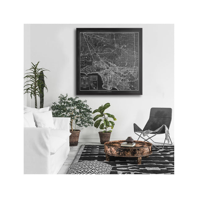 CALIFORNIA - LOS ANGELES Map - Foundry