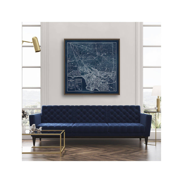 CALIFORNIA - LOS ANGELES Map - Foundry