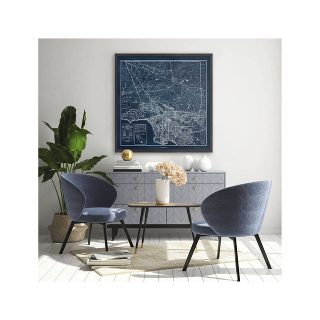 CALIFORNIA - LOS ANGELES Map - Foundry