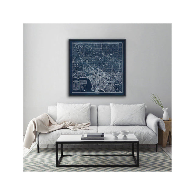 CALIFORNIA - LOS ANGELES Map - Foundry