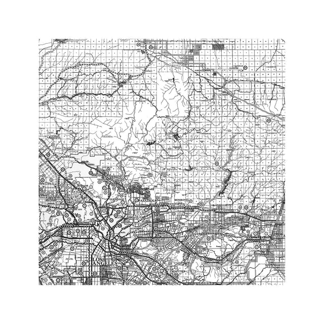 CALIFORNIA - LOS ANGELES Map - Foundry