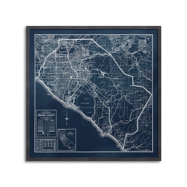 CALIFORNIA - ORANGE COUNTY Map - Foundry