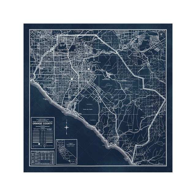 CALIFORNIA - ORANGE COUNTY Map - Foundry