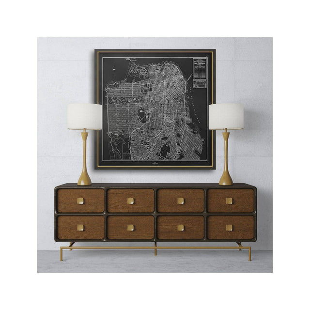 CALIFORNIA - SAN FRANCISCO Map - Foundry