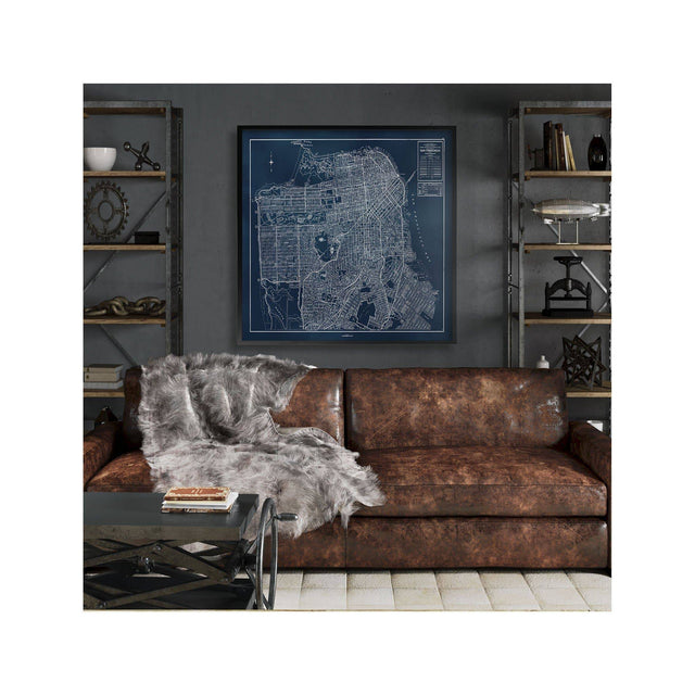 CALIFORNIA - SAN FRANCISCO Map - Foundry