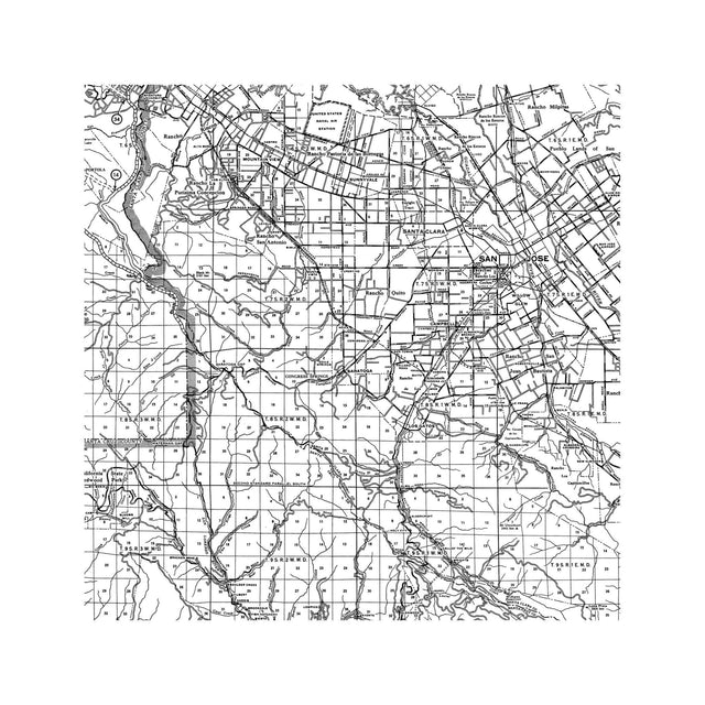 CALIFORNIA - SILICON VALLEY Map - Foundry