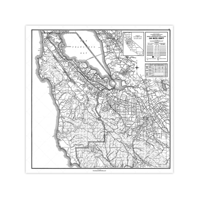 CALIFORNIA - SILICON VALLEY Map - Foundry