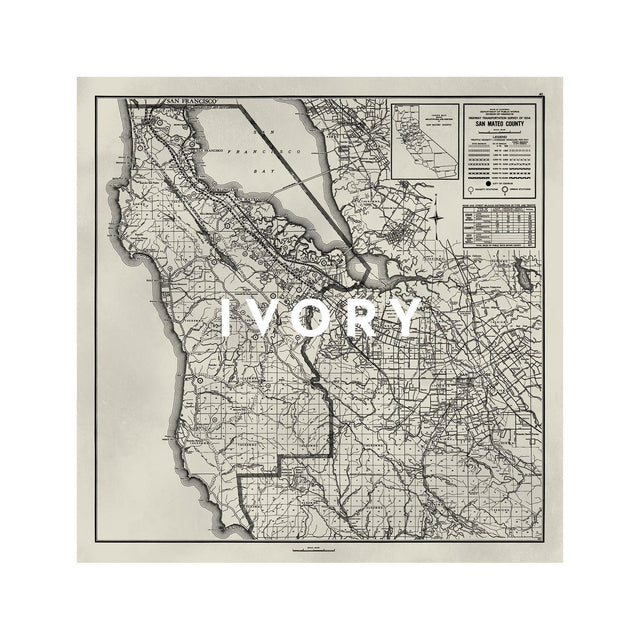 CALIFORNIA - SILICON VALLEY Map - Foundry