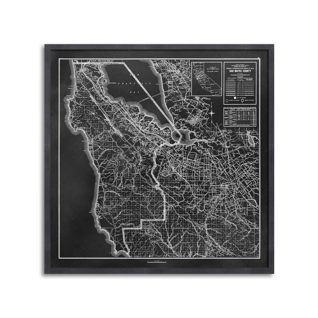 CALIFORNIA - SILICON VALLEY Map - Foundry