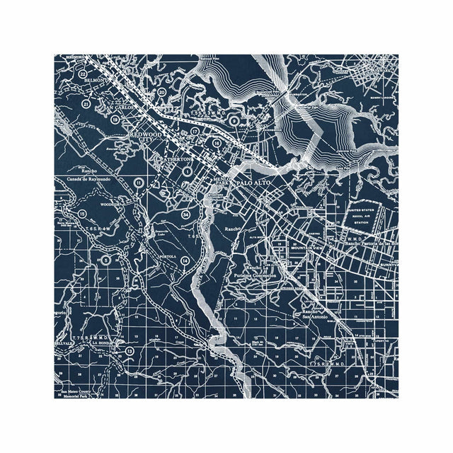 CALIFORNIA - SILICON VALLEY Map - Foundry