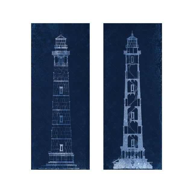 CAPE HENRY LIGHTHOUSE Blueprint Collection - Foundry