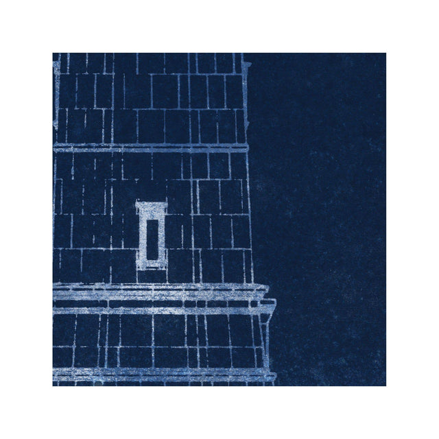 CAPE HENRY LIGHTHOUSE Blueprint - ELEVATION - Foundry